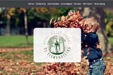 Website vrije school Groningen